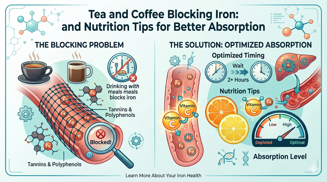 Tea and Coffee Blocking Iron: Timing and Nutrition Tips for Better Absorption