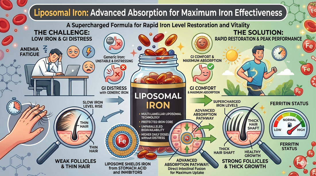 Liposomal Iron: Advanced Absorption for Maximum Iron Effectiveness