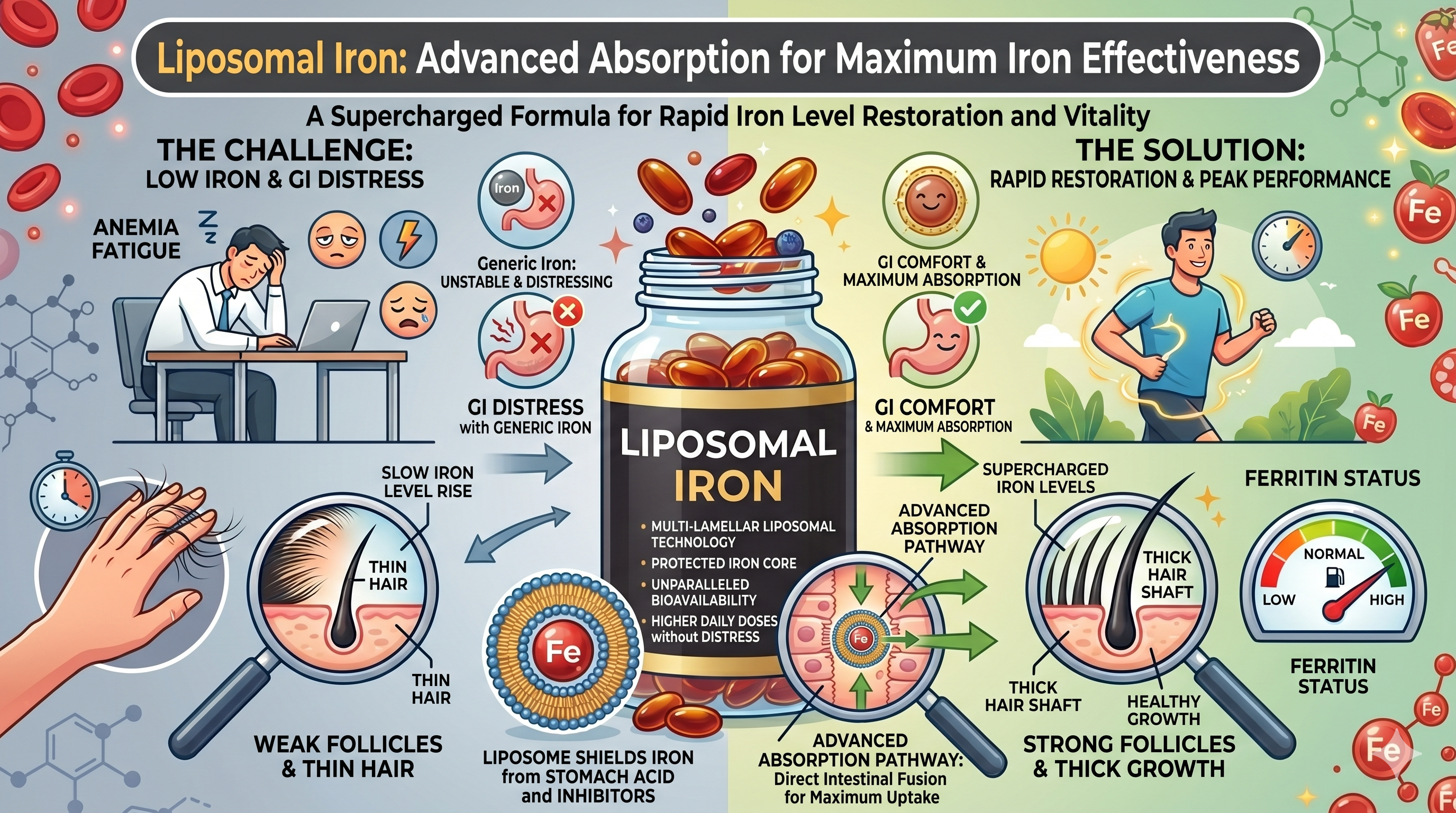 Liposomal Iron: Advanced Absorption for Maximum Iron Effectiveness