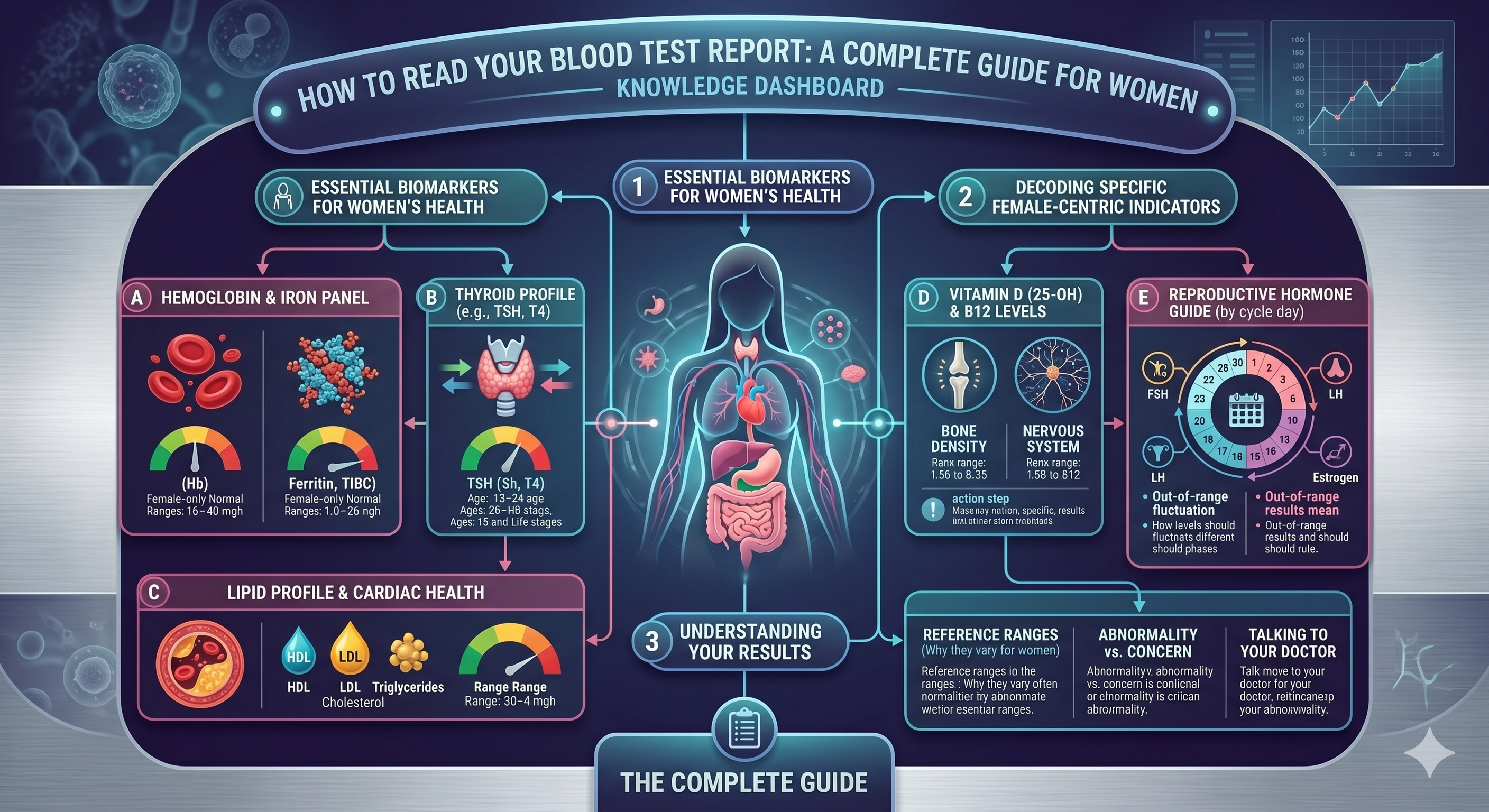 How to Read Your Blood Test Report: A Complete Guide for Women