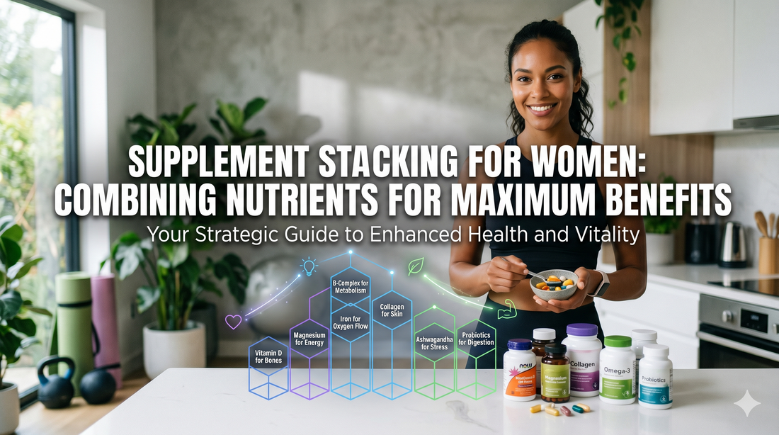 Supplement Stacking for Women: Combining Nutrients for Maximum Benefits