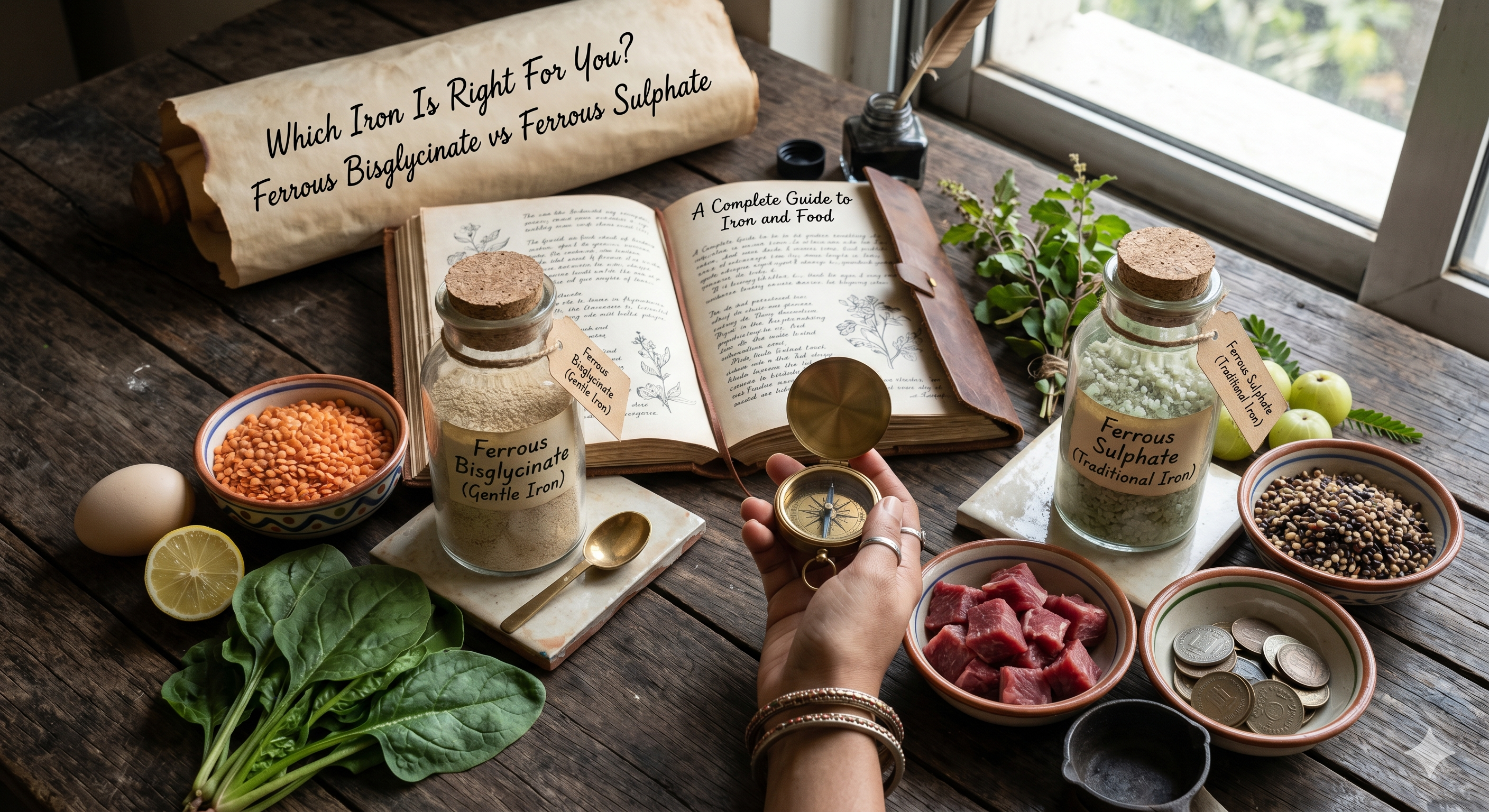 Ferrous Bisglycinate vs Ferrous Sulphate: Which Iron Supplement Is Right for You?