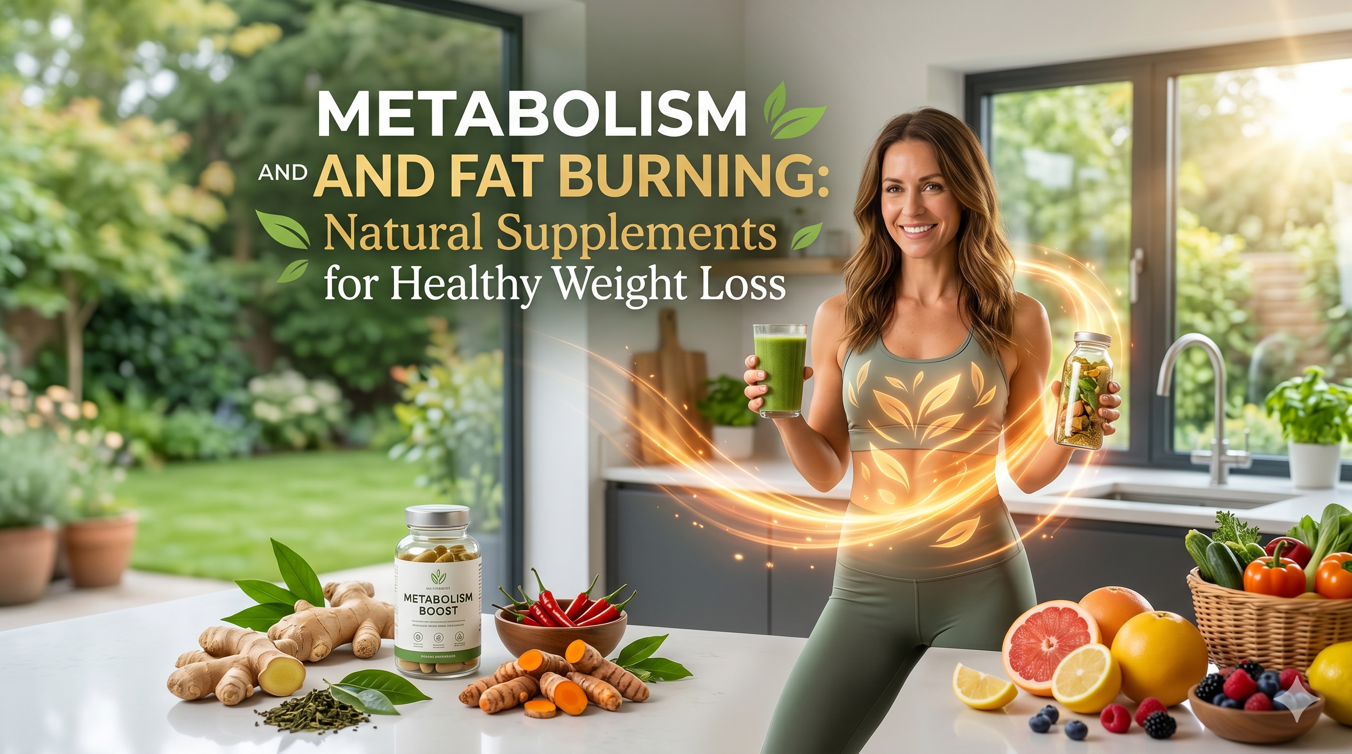 Metabolism and Fat Burning: Natural Supplements for Healthy Weight Loss