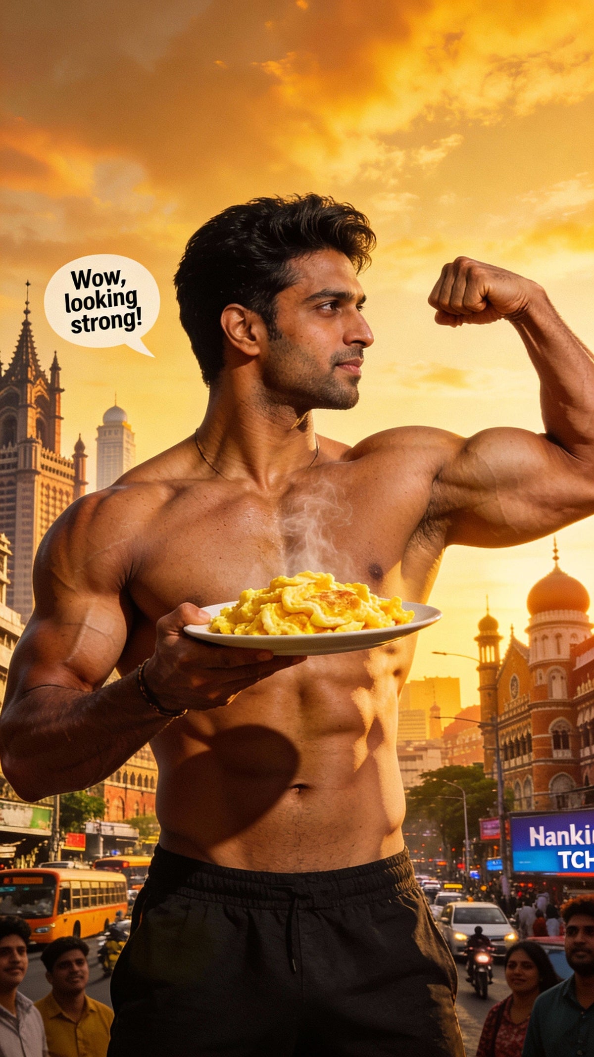 Eat Eggs to Build Muscle That Commands Compliments Everywhere in India