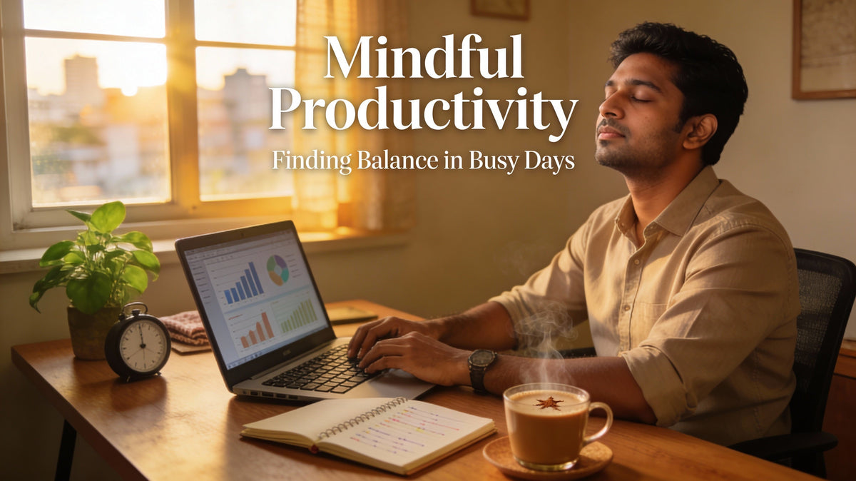 Mindful Productivity: Achieving Focus, Balance, and Clarity in India’s Busy Work Life in 2026