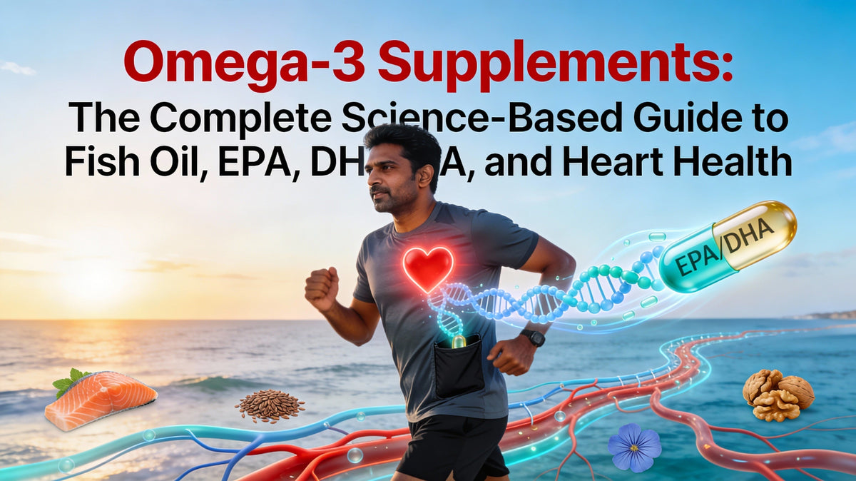 Omega-3 Supplements: The Complete Science-Based Guide to Fish Oil, EPA, DHA, and Heart Health