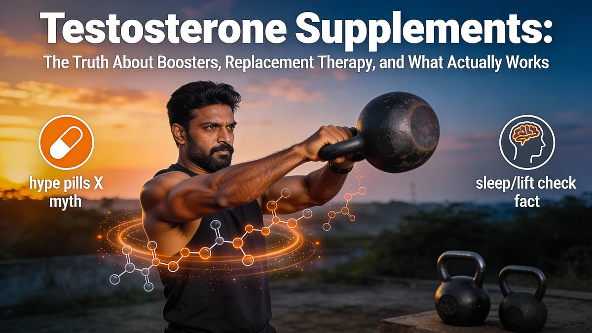 Testosterone Supplements: The Truth About Boosters, Replacement Therapy, and What Actually Works